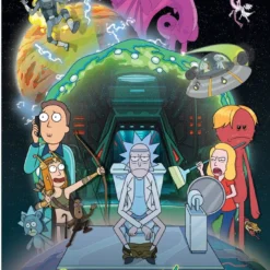 Rick Et Morty - Toilet Adventure - Poster 61x91cm
