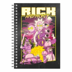 SD Toys Rick & Morty Cahier Retro Poster