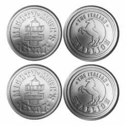 FANATTIK Rocky Pack 4 Sous-verres Mighty Mick's Gym / The Italian Stallion