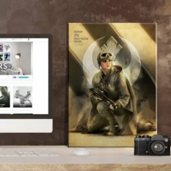 Rogue One Key Forces - Magnetic Metal Poster 45x32 - Jyn -Magasin De Jouets rogue one key forces magnetic metal poster 45x32 jyn