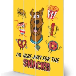 Scooby Doo - Impression Sur Bois 40x59 - Snacks -Magasin De Jouets scooby doo impression sur bois 40x59 snacks 5d95728532525