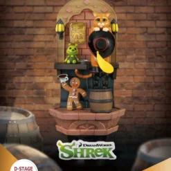 BEAST KINGDOM Shrek Diorama Pvc D-stage Puss In Boots 15 Cm