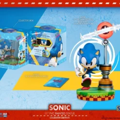 First 4 Figures Sonic The Hedgehog Statuette Pvc Sonic Collector's Edition 27 Cm -Magasin De Jouets sonic the hedgehog statuette pvc sonic collector s edition 27 cm 6235bb87de16e