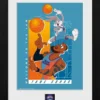 Looney Tunes Space Jam 2 - Welcome - Collector Print '30x40cm' 2 Looney Tunes Space Jam 2 - Welcome - Collector Print '30x40cm' -Magasin De Jouets space jam 2 welcome collector print 30x40cm