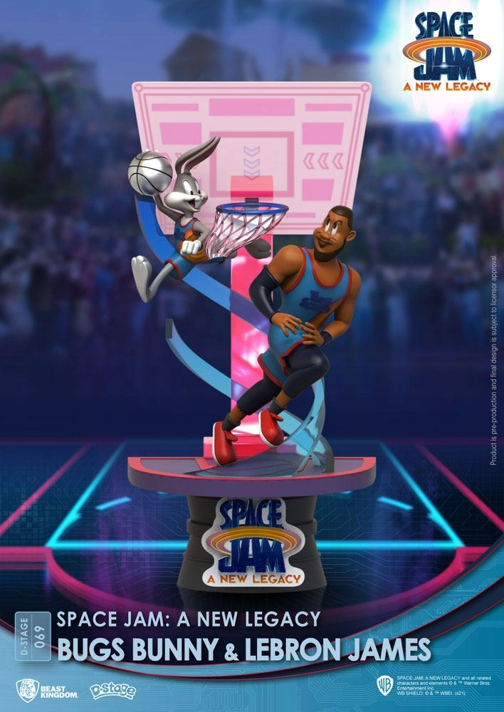 BEAST KINGDOM Space Jam: A New Legacy Diorama Pvc D-stage Bugs Bunny & Lebron James New Version 15 Cm 3 BEAST KINGDOM Space Jam: A New Legacy Diorama Pvc D-stage Bugs Bunny & Lebron James New Version 15 Cm