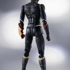 Figurine SH Figuarts : Spider-Man No Way Home - Black & Gold Suit -Magasin De Jouets spider man no way home figurine sh figuarts spider man black gold suit special set 15 cm 61349b23206e1
