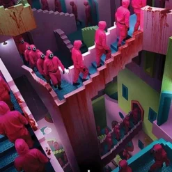Pyramid International Squid Game - Crazy Stairs - Poster 61x91cm