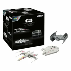 Revell Star Wars Calendrier De L´avent Millennium Falcon, X-wing Fighter, Darth Vader's Tie Fighter