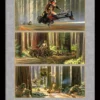 STAR WARS - Collector Print HQ 32X42 - Action On Endor's Moon -Magasin De Jouets star wars collector print hq 32x42 action on endor s moon