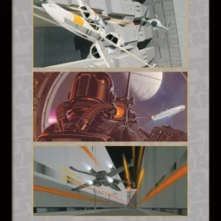 Star Wars - Collector Print Hq 32x42 - X-wing Assault