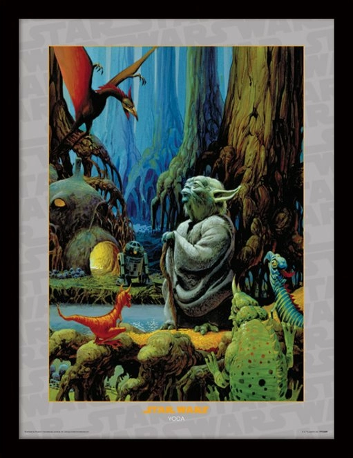 Star Wars - Collector Print Hq 32x42 - Yoda 5 Star Wars - Collector Print Hq 32x42 - Yoda – Image 3