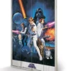 Pyramid International STAR WARS - Impression Sur Bois 40X59 - Return Of The Jedi -Magasin De Jouets star wars impression sur bois 40x59 return of the jedi