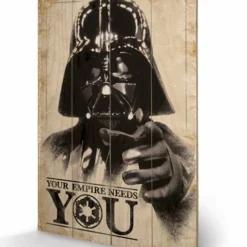 Pyramid International STAR WARS - Impression Sur Bois 40X59 - Your Empire Needs You