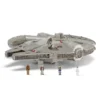 JAZWARES Star Wars Micro Galaxy Squadron Feature Véhicule Avec Figurines Millennium Falcon 22 Cm -Magasin De Jouets star wars micro galaxy squadron feature vehicule avec figurines millennium falcon 22 cm
