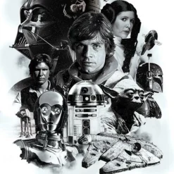 Pyramid International Star Wars - Poster 61x91 - 40th Anniversary Montage