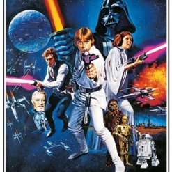 STAR WARS - Poster 61X91 - A New Hope - Posters -Magasin De Jouets star wars poster 61x91 a new hope posters 5deff33e3b2ea
