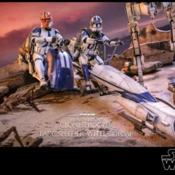 Hot Toys Star Wars The Clone Wars Figurine 1/6 Heavy Weapons Clone Trooper & Barc Speeder With Sidecar 30 Cm 13 Hot Toys Star Wars The Clone Wars Figurine 1/6 Heavy Weapons Clone Trooper & Barc Speeder With Sidecar 30 Cm -Magasin De Jouets star wars the clone wars figurine 16 heavy weapons clone trooper barc speeder with sidecar 30 cm 62933cb06dda5
