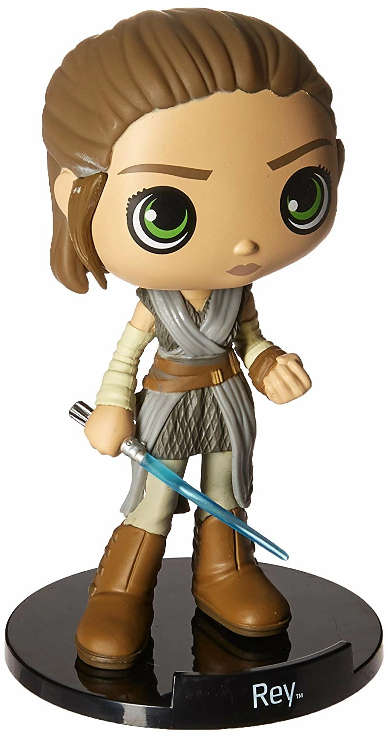 FUNKO Star Wars The Last Jedi - Wacky Wobbler - Rey - 16cm 4 FUNKO Star Wars The Last Jedi - Wacky Wobbler - Rey - 16cm – Image 2