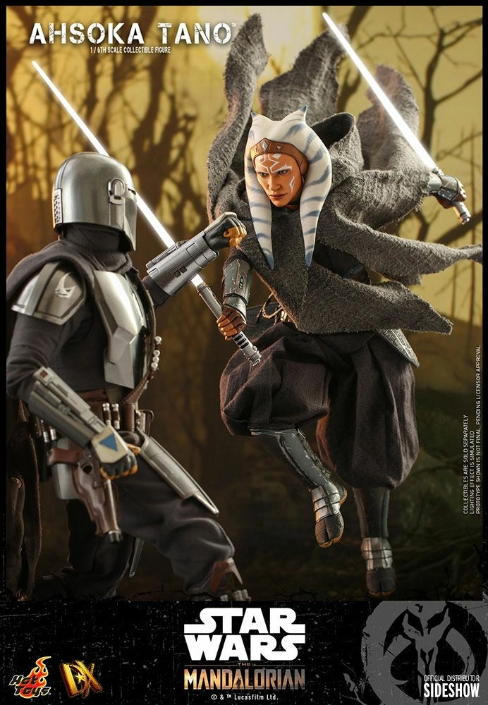 Hot Toys Star Wars The Mandalorian Figurine 1/6 Ahsoka Tano 29 Cm 9 Hot Toys Star Wars The Mandalorian Figurine 1/6 Ahsoka Tano 29 Cm – Image 7