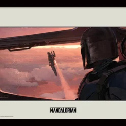 Star Wars - The Mandalorian : Fly - Impression Encadrée 30x40cm -Magasin De Jouets star wars the mandalorian fly impression encadree 30x40cm 5ef32ed8ef3c6