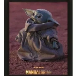 Pyramid International Star Wars - The Mandalorian Grogu - Poster Lenticulaire 3d 26x20cm