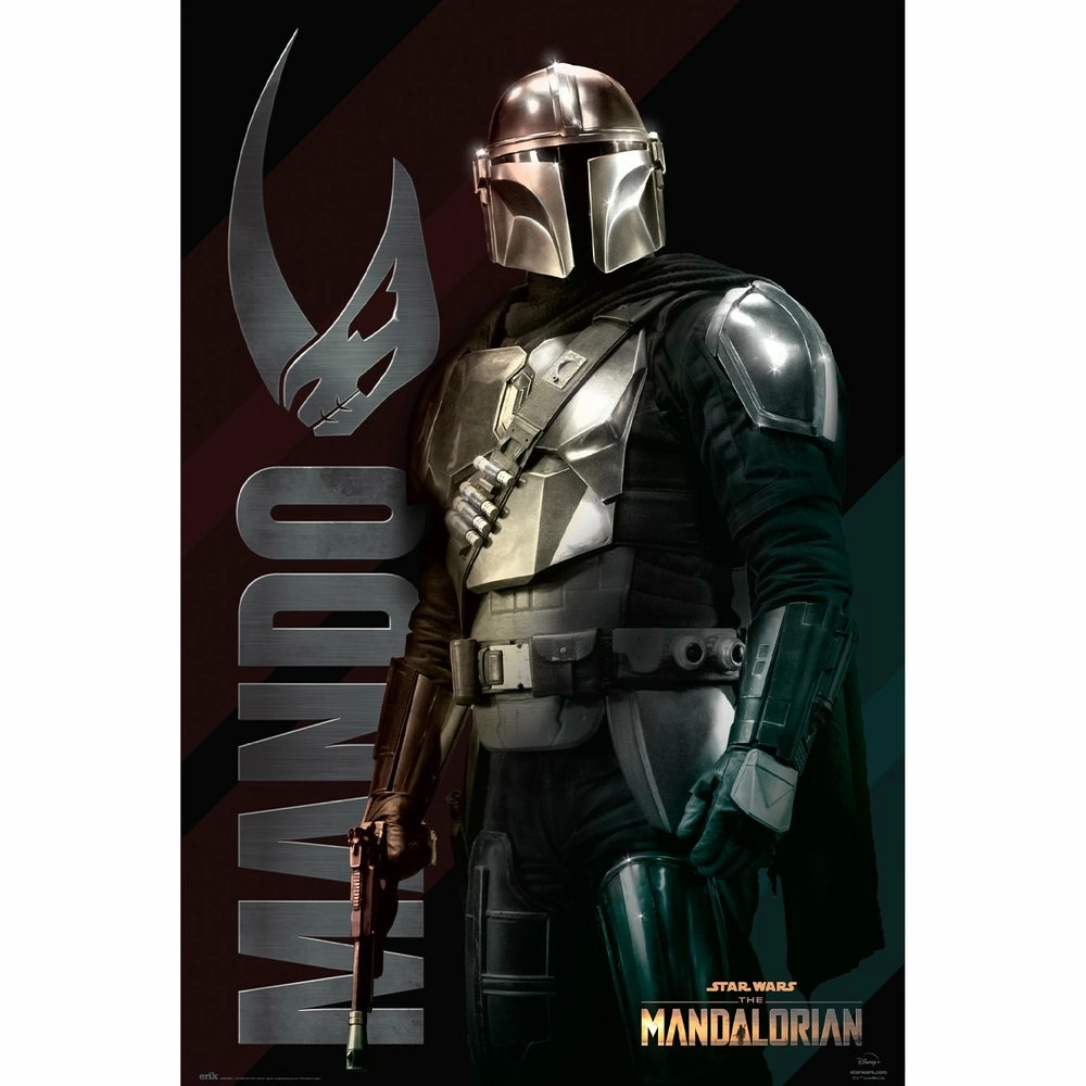 Star Wars - The Mandalorian : Mando - Poster 61x91.5cm 3 Star Wars - The Mandalorian : Mando - Poster 61x91.5cm