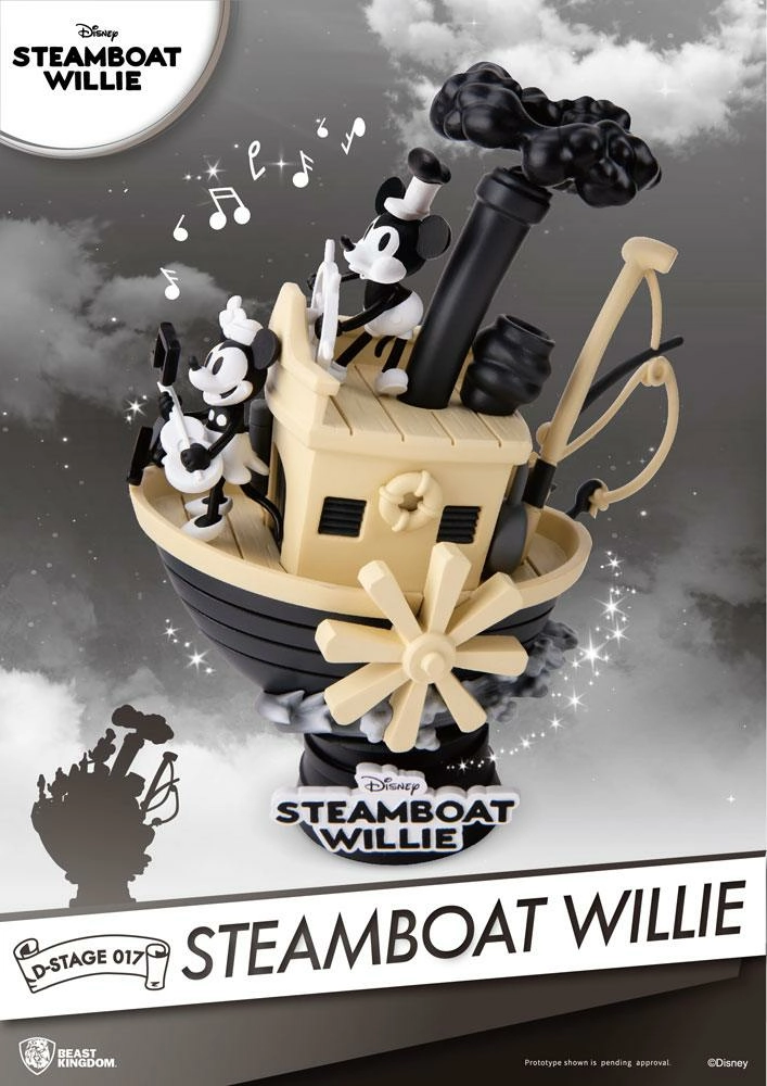 BEAST KINGDOM Steamboat Willie Diorama Pvc D-stage Mickey & Minnie 15 Cm 3 BEAST KINGDOM Steamboat Willie Diorama Pvc D-stage Mickey & Minnie 15 Cm
