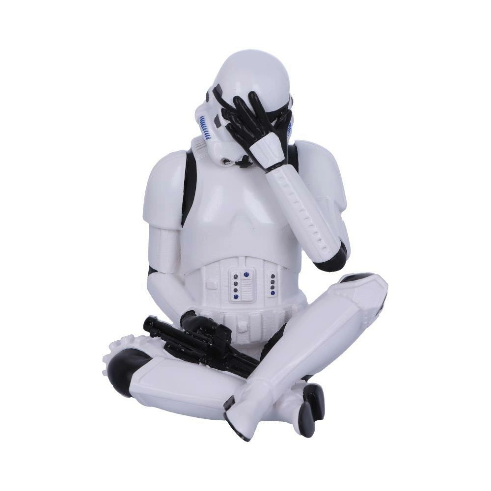 NEMESIS NOW Stormtrooper Cache Yeux Figurine 10cm 3 NEMESIS NOW Stormtrooper Cache Yeux Figurine 10cm