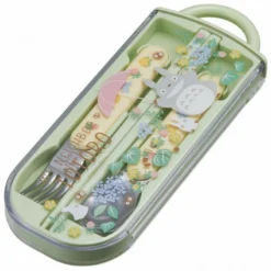 Studio Ghibli -mon Voison Totoro -set Baguettes Cuillère Et Fourchette -Magasin De Jouets studio ghibli mon voison totoro set baguettes cuillere et fourchette 6284aeb8cb46f