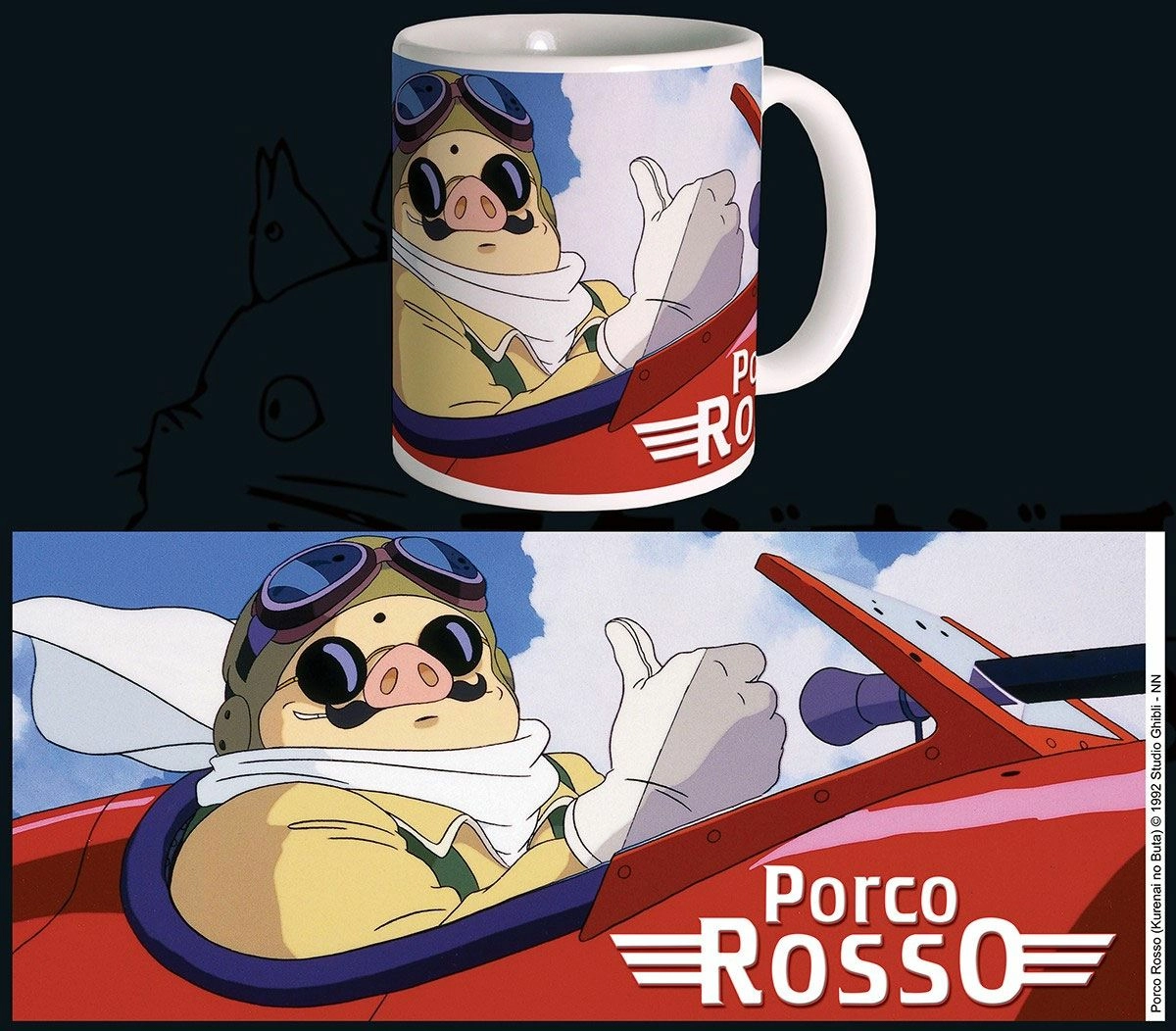 Studio Ghibli - Porco Rosso - Mug 300ml 4 Studio Ghibli - Porco Rosso - Mug 300ml – Image 2