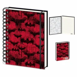 Pyramid International The Batman Cahier à Spirale A5 Wiro Red