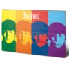 The Beatles - Impression Sur Bois 40x59 - Pop Art