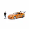 Jada Toys The Fast And Furious Hollywood Rides 1/24 1995 Toyota Supra Avec Brian O'connor Figurine 2 Jada Toys The Fast And Furious Hollywood Rides 1/24 1995 Toyota Supra Avec Brian O'connor Figurine -Magasin De Jouets the fast and furious hollywood rides 124 1995 toyota supra avec brian o connor figurine
