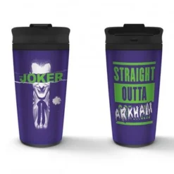 Pyramid International The Joker - Metal Travel Mug 450 Ml - Straight Outta Arkham