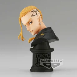 BANPRESTO Tokyo Revengers - Ken Ryuguji - Figurine Faceculptures 11cm -Magasin De Jouets tokyo revengers ken ryuguji figurine faceculptures 11cm 635c9767a6f08