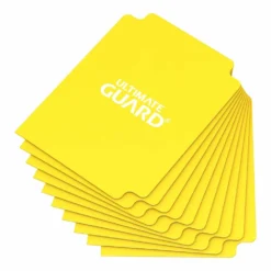 Ultimate Guard 10 Intercalaires Pour Cartes Card Dividers Taille Standard Jaune