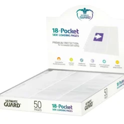 Ultimate Guard 18-pocket Pages Side-loading Blanc (50)