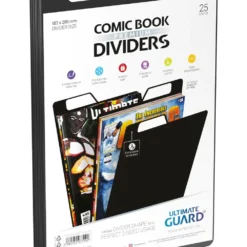 Ultimate Guard 25 Intercalaires Pour Comics Premium Comic Book Dividers Noir