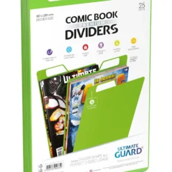 Ultimate Guard 25 Intercalaires Pour Comics Premium Comic Book Dividers Vert
