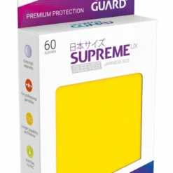 Ultimate Guard 60 Pochettes Supreme Ux Sleeves Format Japonais Jaune