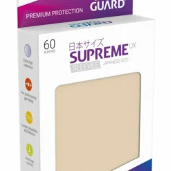 Ultimate Guard 60 Pochettes Supreme Ux Sleeves Format Japonais Sable