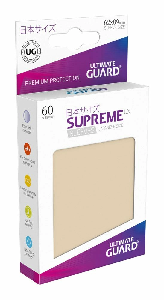 Ultimate Guard 60 Pochettes Supreme Ux Sleeves Format Japonais Sable 3 Ultimate Guard 60 Pochettes Supreme Ux Sleeves Format Japonais Sable
