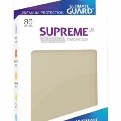 Ultimate Guard 80 Pochettes Supreme Ux Sleeves Taille Standard Sable