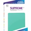 Ultimate Guard 80 Pochettes Supreme Ux Sleeves Taille Standard Turquoise -Magasin De Jouets ultimate guard 80 pochettes supreme ux sleeves taille standard turquoise