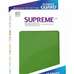 Ultimate Guard 80 Pochettes Supreme Ux Sleeves Taille Standard Vert