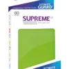 Ultimate Guard 80 Pochettes Supreme Ux Sleeves Taille Standard Vert Clair -Magasin De Jouets ultimate guard 80 pochettes supreme ux sleeves taille standard vert clair