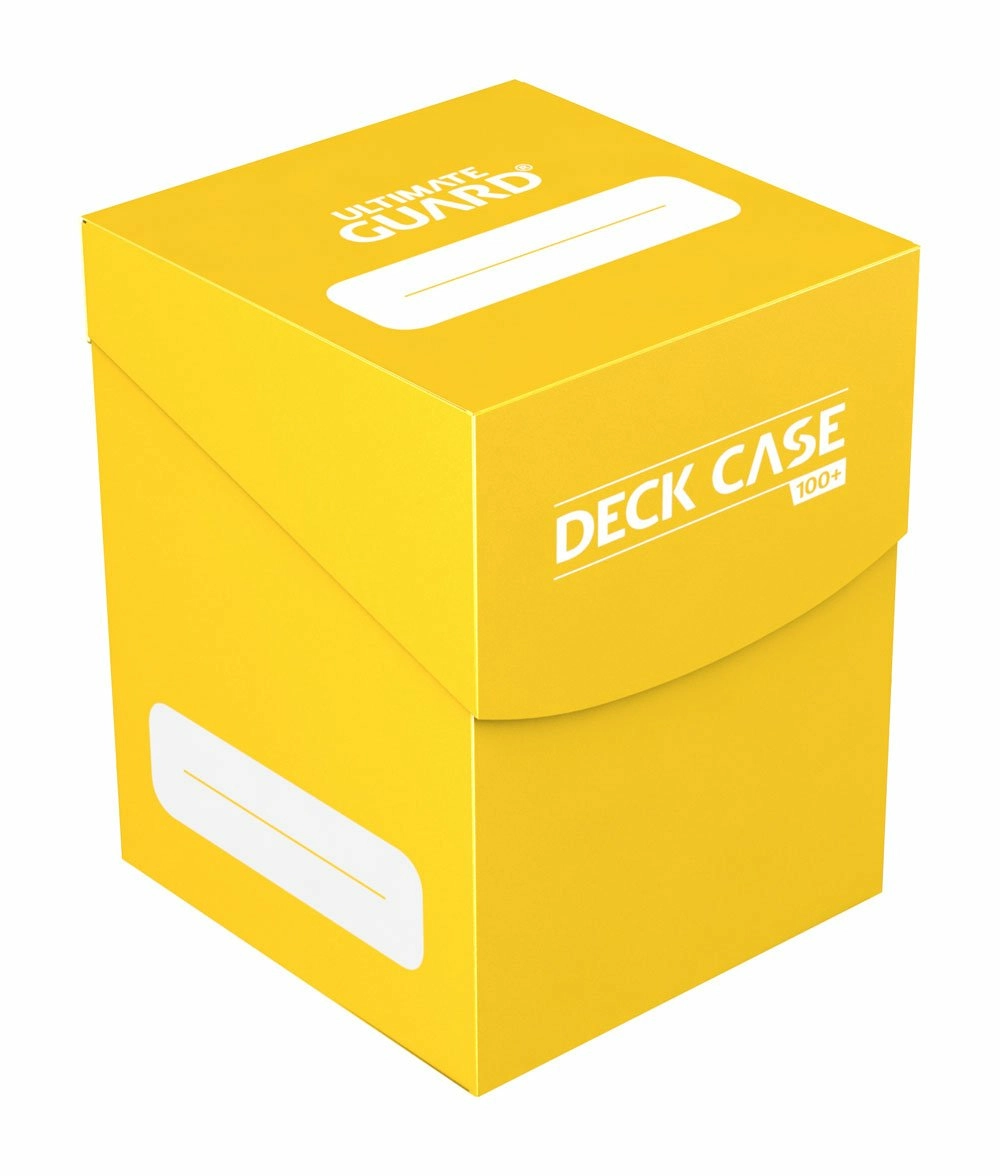 Ultimate Guard Boîte Pour Cartes Deck Case 100+ Taille Standard Jaune 3 Ultimate Guard Boîte Pour Cartes Deck Case 100+ Taille Standard Jaune