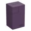 Ultimate Guard Flip`n`tray 80+ Xenoskin Monocolor Violet -Magasin De Jouets ultimate guard flipntray 80 xenoskin monocolor violet
