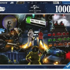 Ravensburger Universal Artist Collection Puzzle Retour Vers Le Futur (1000 Pièces)