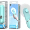Ventilateur De Poche - Batterie 1200 Mah Rechargeable - 2 Vitesses - Vert Avec Un Lapin -Magasin De Jouets ventilateur de poche batterie 1200 mah rechargeable 2 vitesses vert avec un lapin